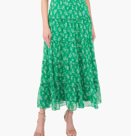 Green Maxi dress